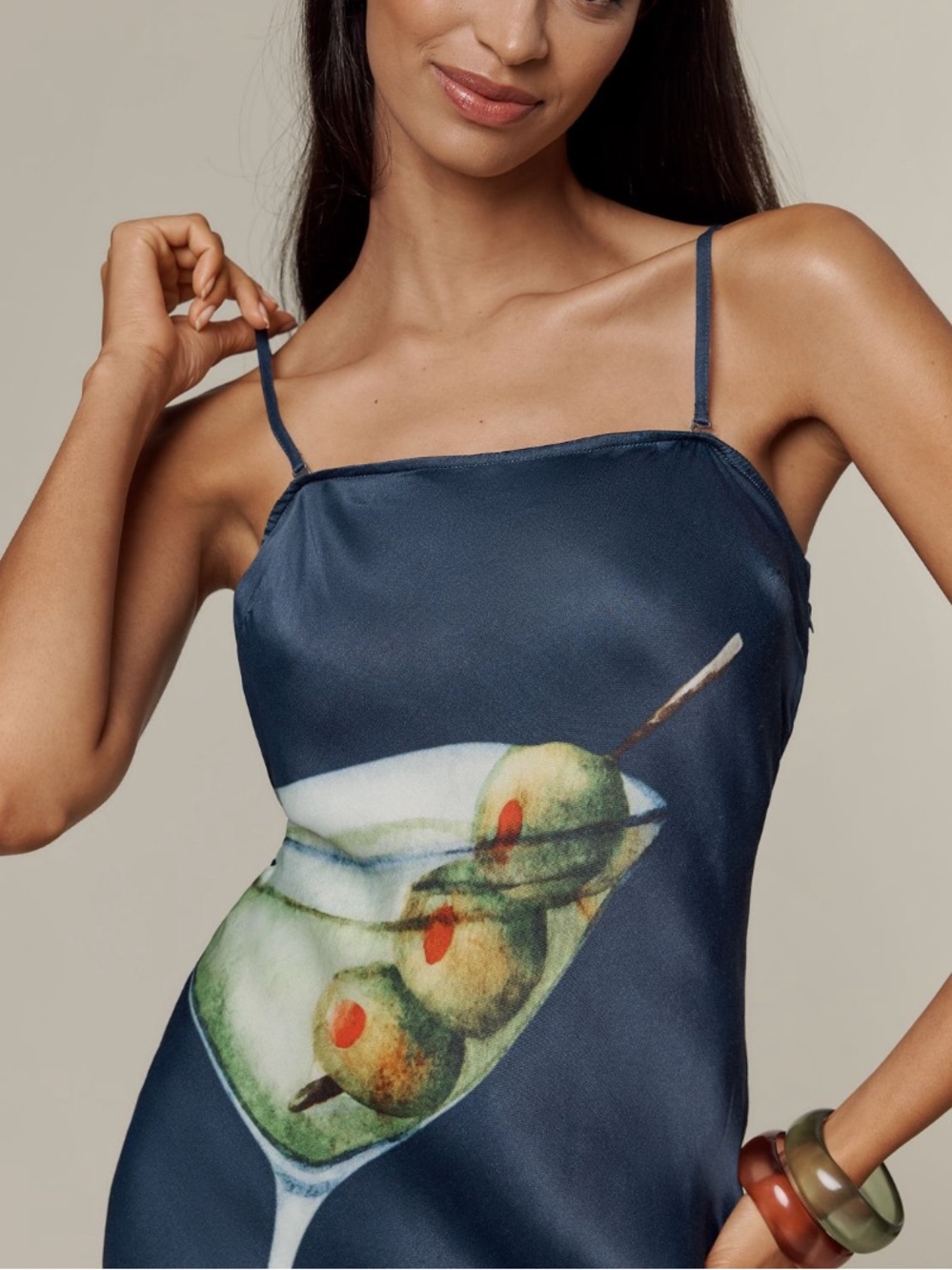 Anthropology Conditions Apply Chloe Maxi Slip Dress - Picture 2 of 9